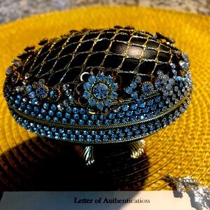 Ostrich Musical Egg Vintage limited edition #22 of 300 Egg Artistry by Elyane